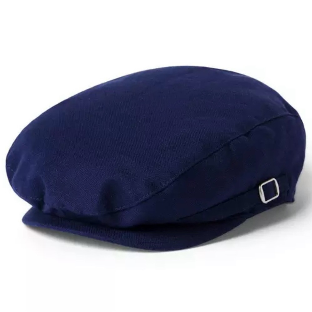 Janie and Jack Blue Newsboy Cap from “special occasion” line